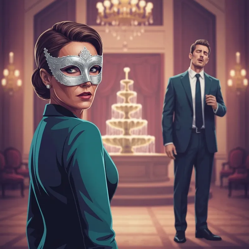 A powerful scene from the Great Story Starts Here ending where the secret heiress reveals her identity to her ex-husband.