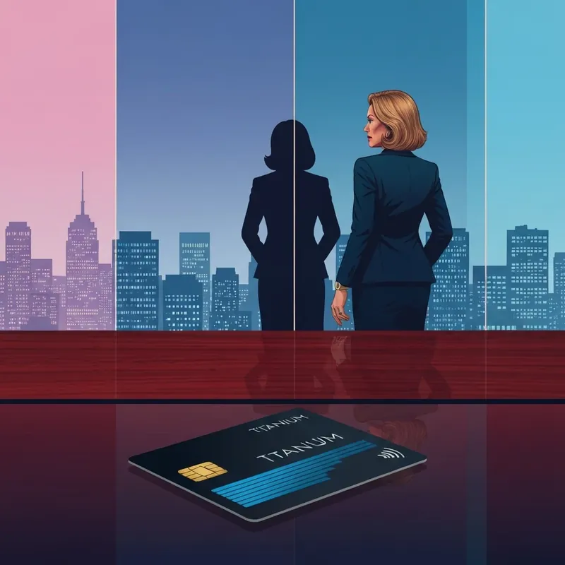 A woman claiming her power in a billionaire boardroom, a key scene from the Liar novel ending reimagined.