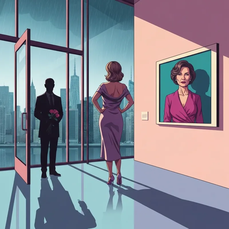 Skylar looking at the New York skyline in He left me broken. Now he's back and his apology tastes like sin.