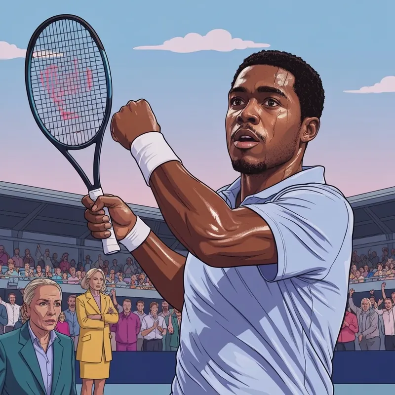 Ben Shelton delivers a powerful left-handed serve during his 2026 ASB Classic match in Auckland.