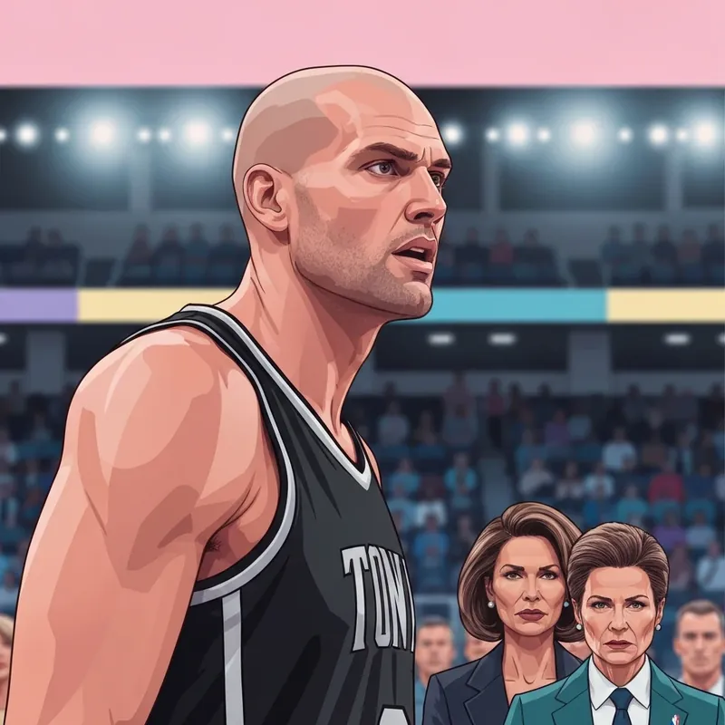 Victor Wembanyama's new bald look and knee injury update during the Spurs vs Bucks game.