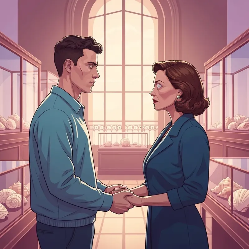 A poignant reunion scene for All the Light We Cannot See characters Marie-Laure and Werner in a Paris museum.