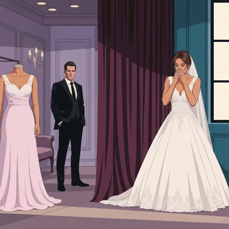 She caught her fiancé cheating—in a wedding dress shop - Marina Finley's moment of betrayal and the start of her billionaire romance.