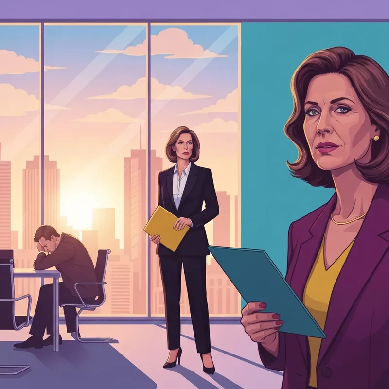 A woman reclaiming her power in Never Be Your Second Choice Again alternate ending scene.