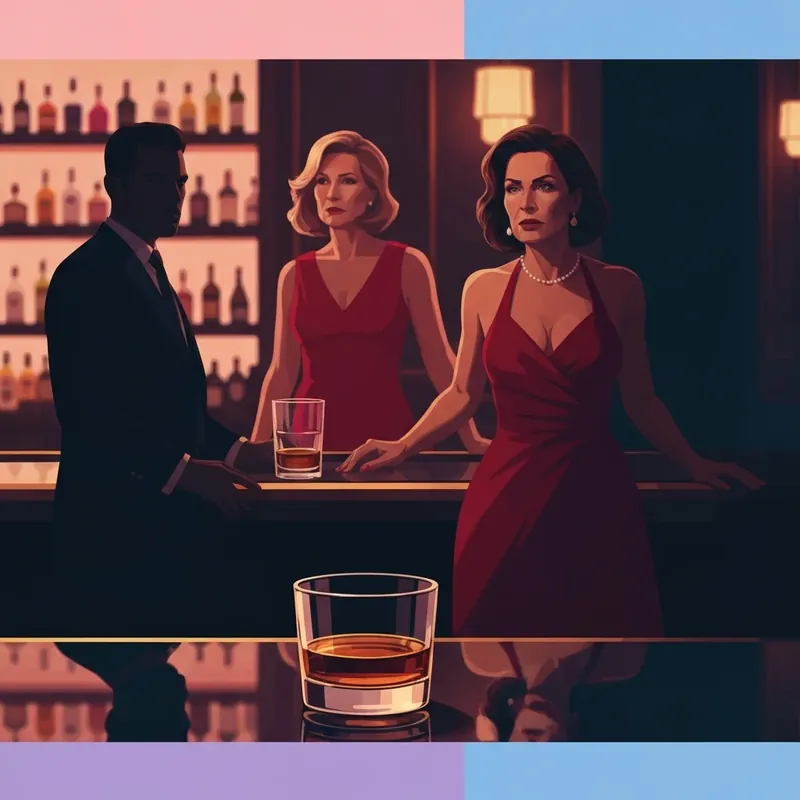 The 181St Second That Bound Us - A billionaire encounter in a dark luxury bar.