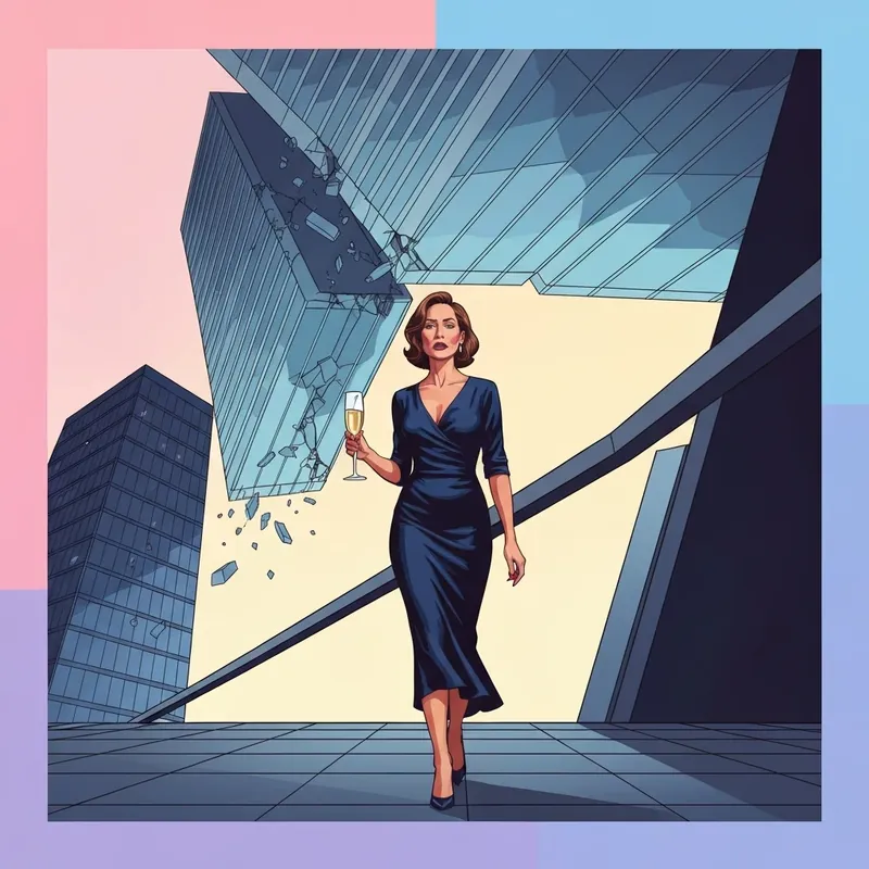 A powerful woman walks away from a shattered empire in this Plan B Wife Broke His Billion-Dollar Lie inspired scene.