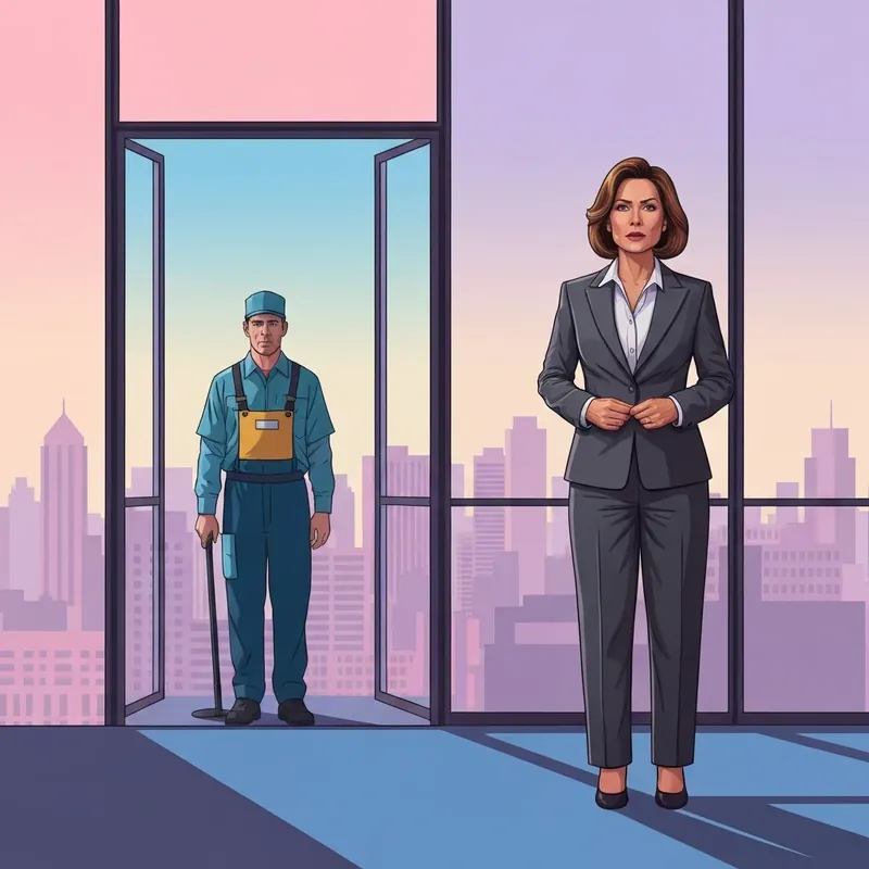 The powerful CEO reveal in Ex-Husband Step Aside: Lady Boss Returns showing the reversal of power between Callie and Andrew.