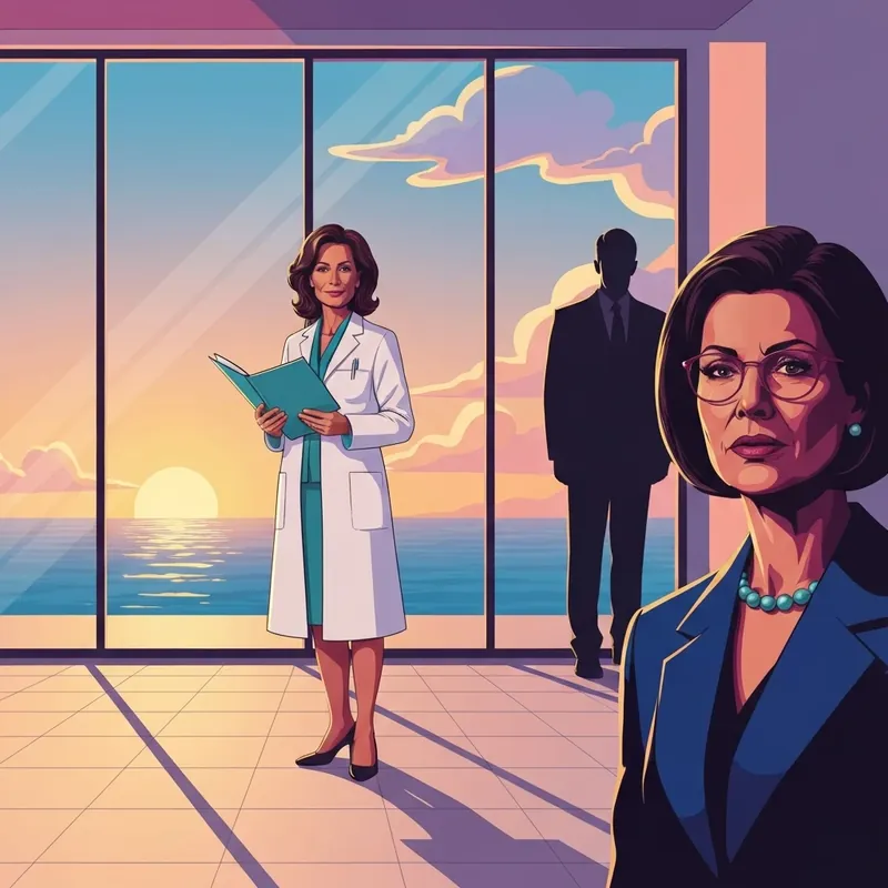 The Heartbreak Prescription alternate ending showing Wendy Crone reclaiming her life as a therapist after leaving Stanley Hawk.