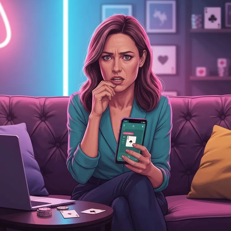 A frustrated player looking for an answer to why cant i invite my friends to wsop table on her phone.