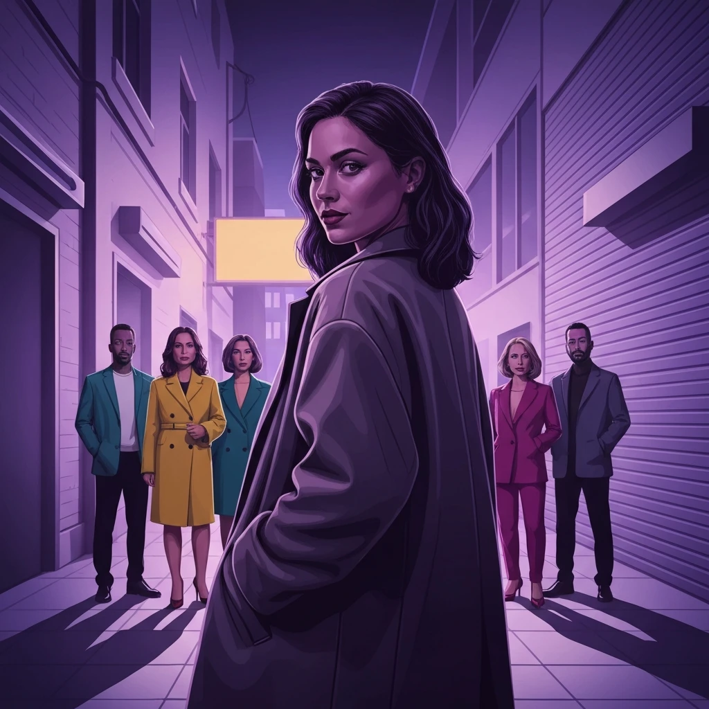 A young woman embodying the selective loyalty theme of the song no new friends.