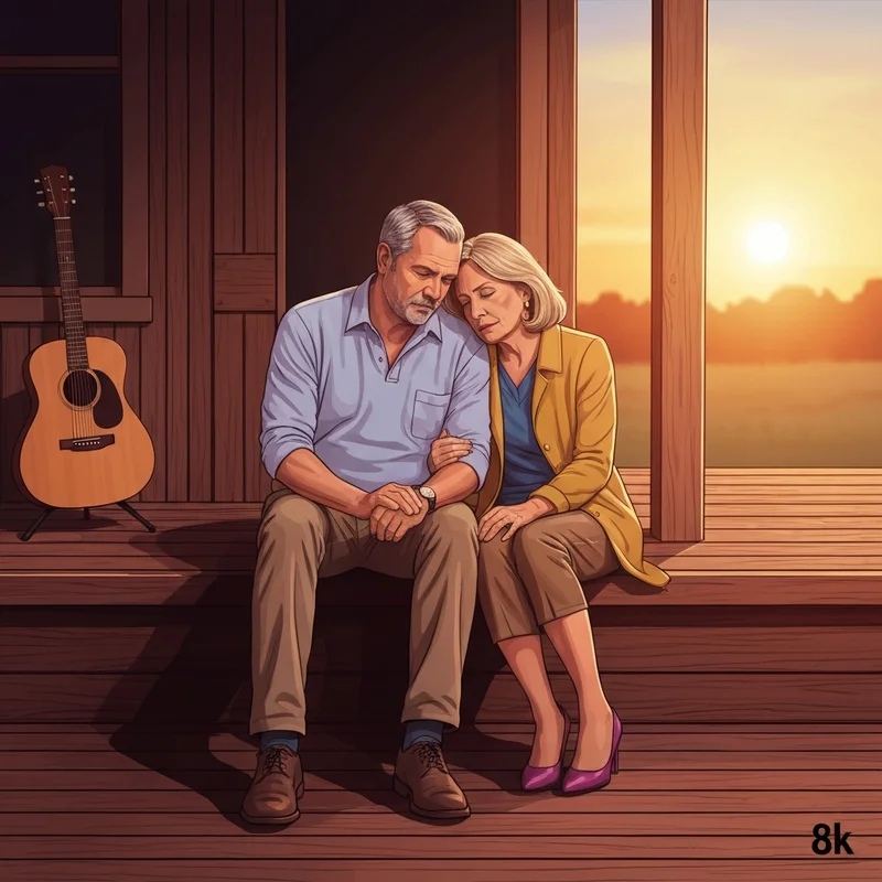 A romantic couple experiencing the deep companionship described in my best friend tim mcgraw.