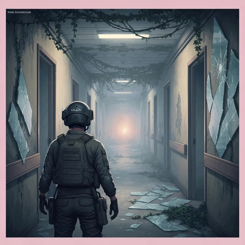 A tactical PMC navigating the East Wing for the friend from norvinsk part 2 quest.