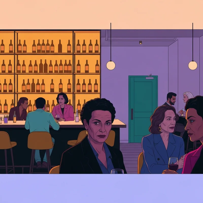 The interior of Friends and Family Oakland bar featuring warm lighting and a welcoming atmosphere for the community.