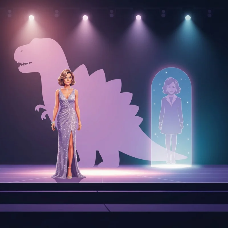 A visual representation of the career evolution of Selena Gomez with Barney and Friends, showing her transition from a child star to a modern icon.