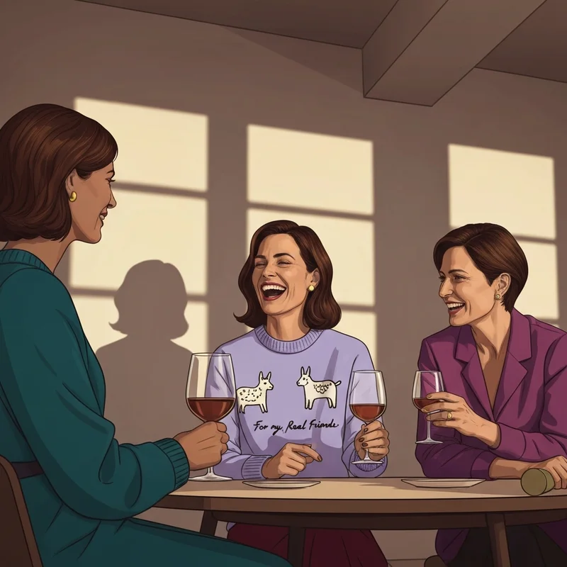 Close-up of a designer shirt with the phrase dior for my real friends in a luxury setting