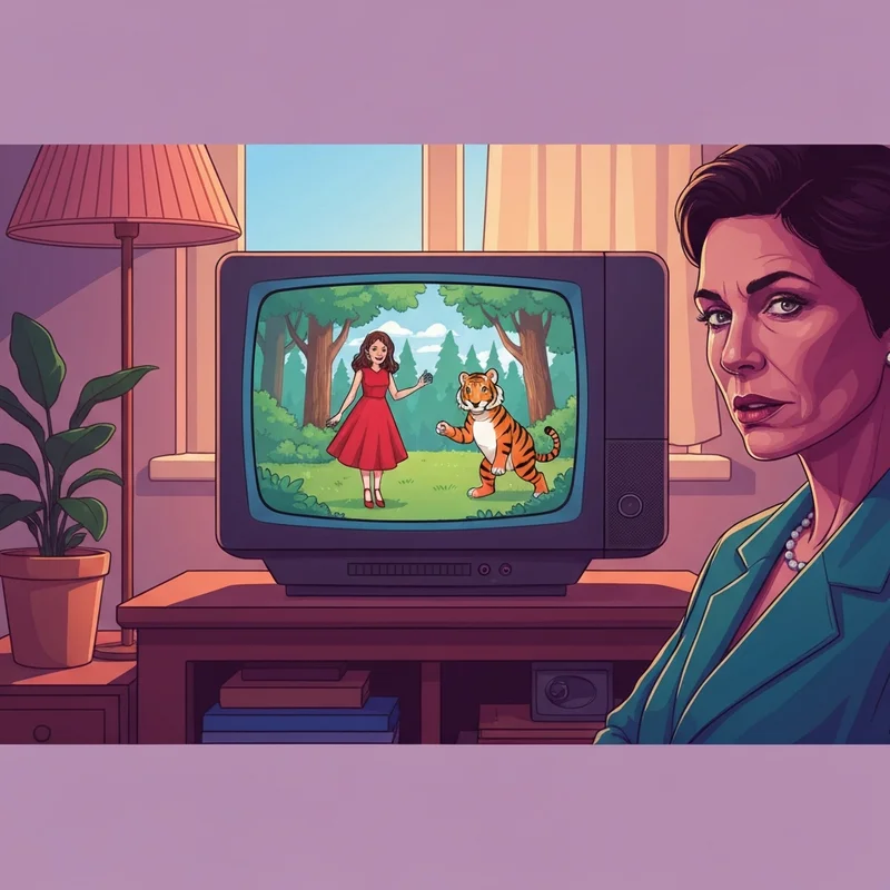 Nostalgic 2000s living room featuring the search for my friends tigger and pooh uk dub on an old TV.