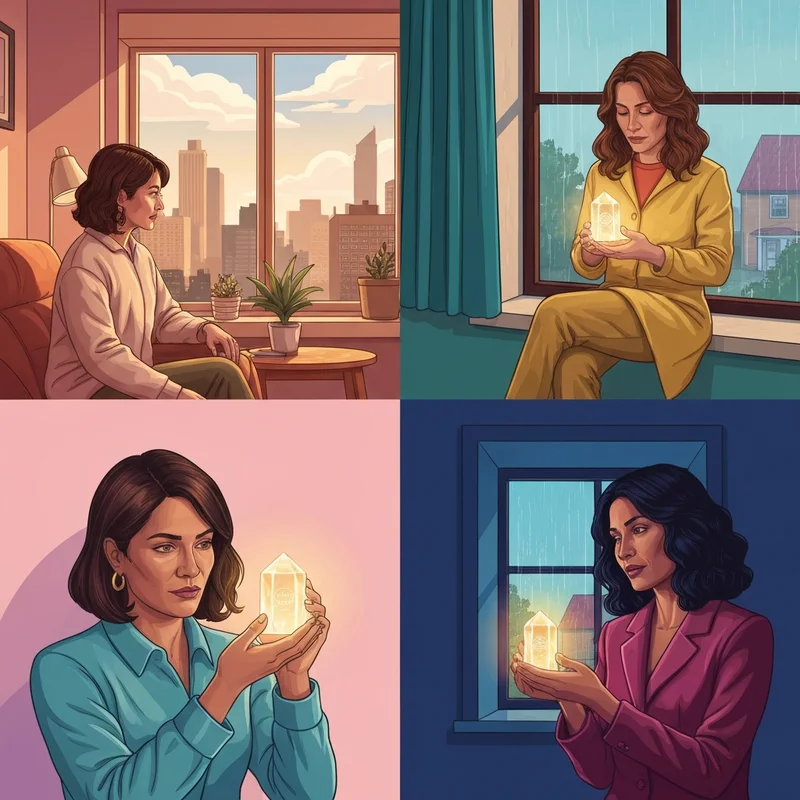 Two best friends connected across distance through personalized best friend gifts that glow with emotional resonance.