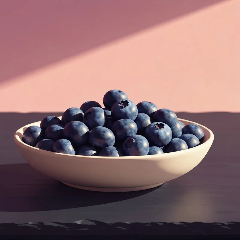 Close up of fresh blueberries in a bowl to determine if are blueberries keto friendly
