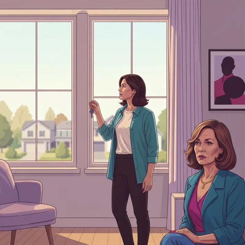 A person celebrating finding felon friendly apartments in a new bright home.