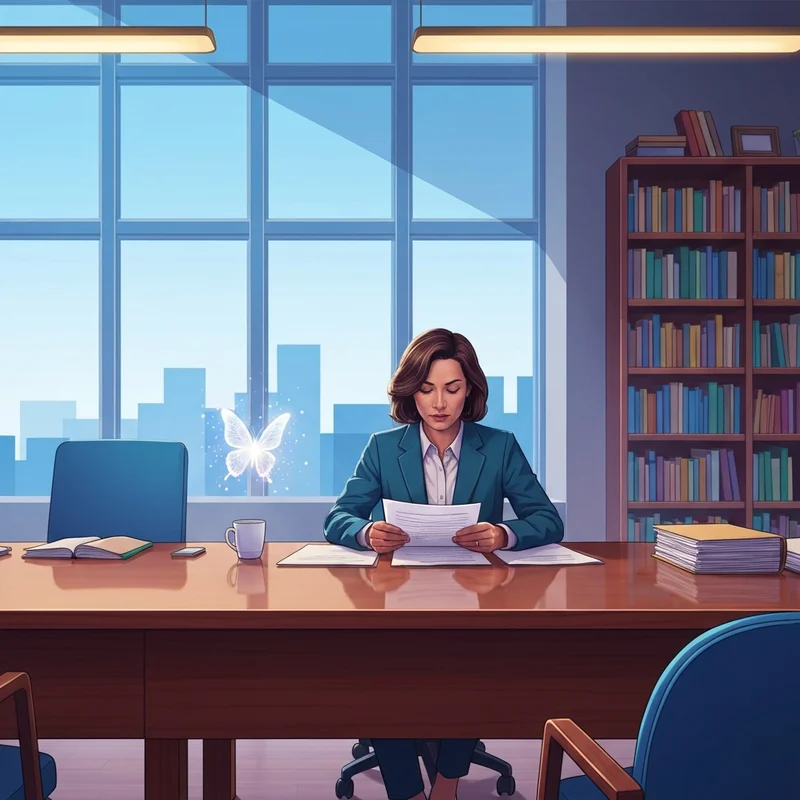 A parent confidently managing their legal journey with the friend of court genesee county mi.