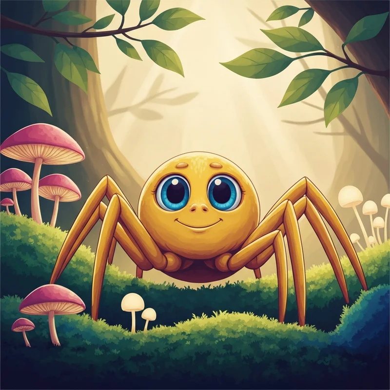 A nostalgic visual of the Hollow Tree where you can watch miss spider's sunny patch friends.