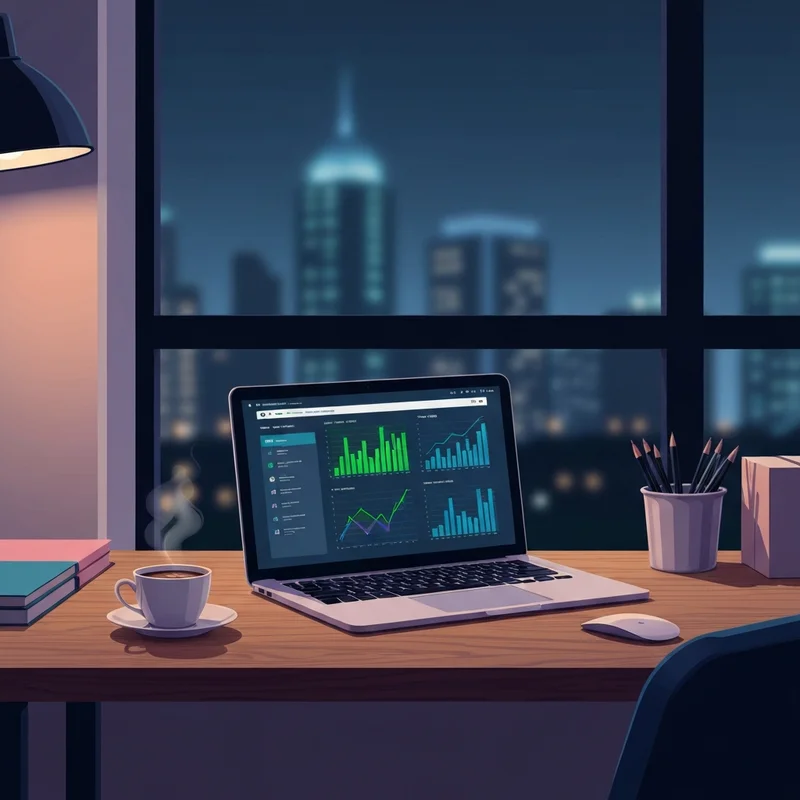 A professional digital entrepreneur auditing their website after the google mobile-friendly test discontinued, focusing on Core Web Vitals.