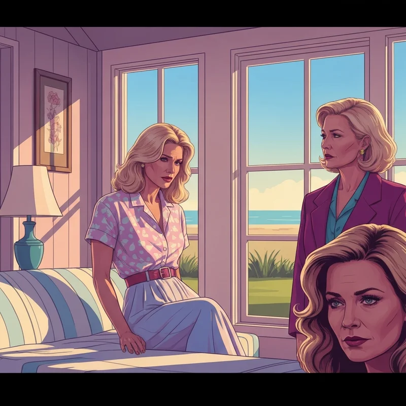 Christine Taylor on Friends as Bonnie at the beach house.