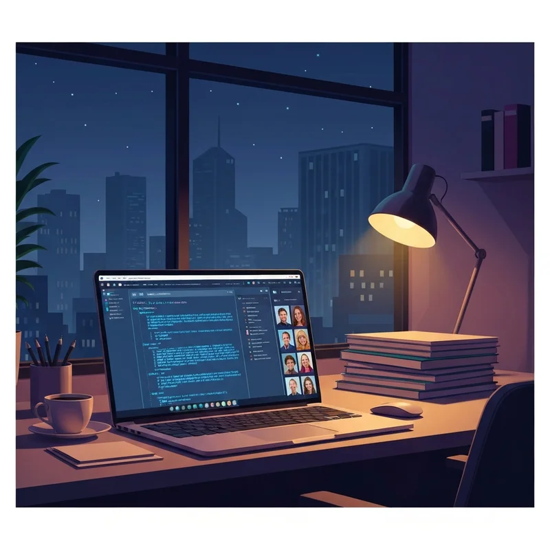 A high-tech research workspace featuring the OpenAI Prism LaTeX editor on a laptop screen.