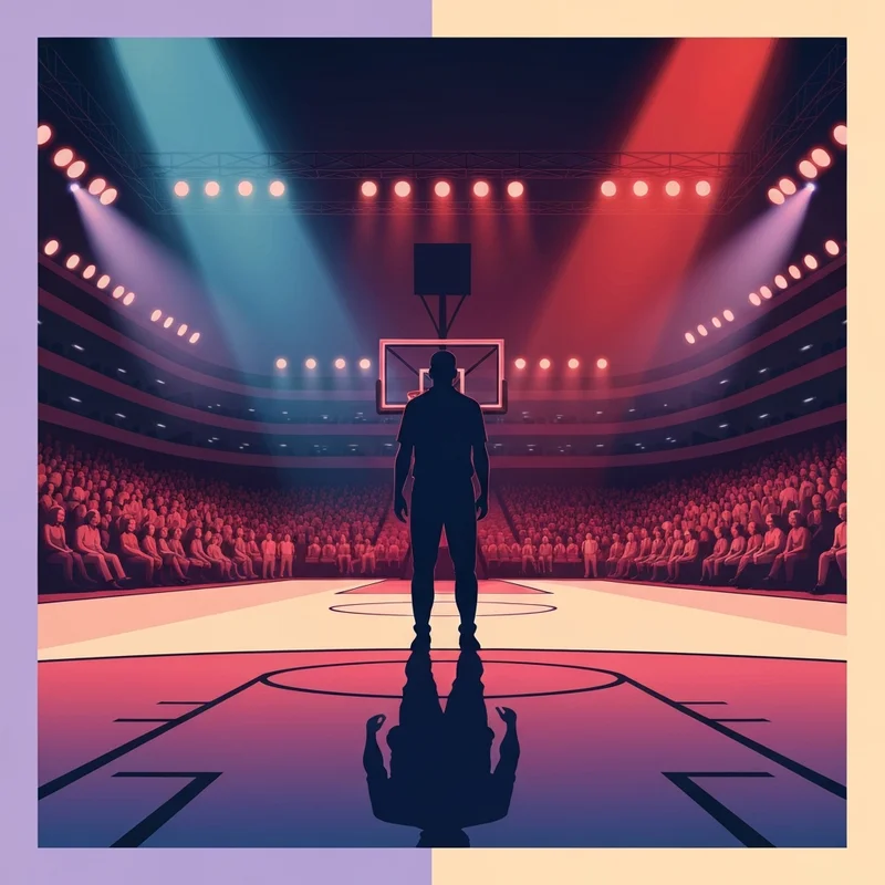 The high-stakes atmosphere of the nebraska vs michigan basketball game at the Crisler Center.