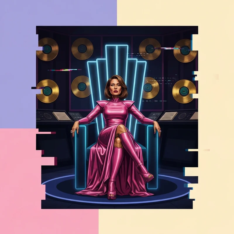 A cinematic representation of the cultural paradox surrounding Nicki Minaj and her role as the Queen of Rap.