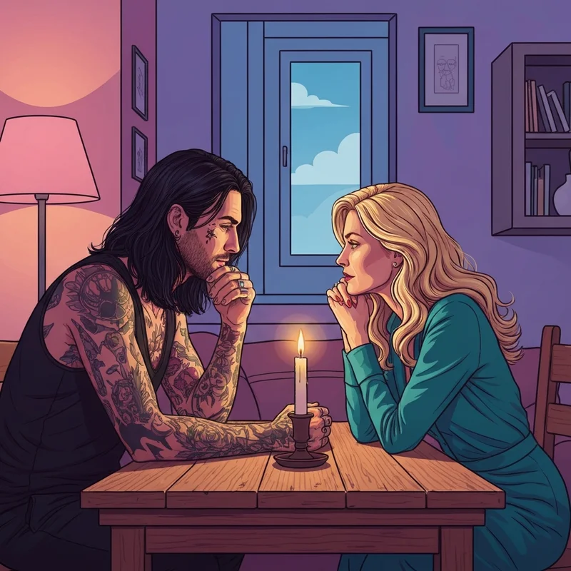 Damiano David and Dove Cameron in a private, romantic moment following their engagement.