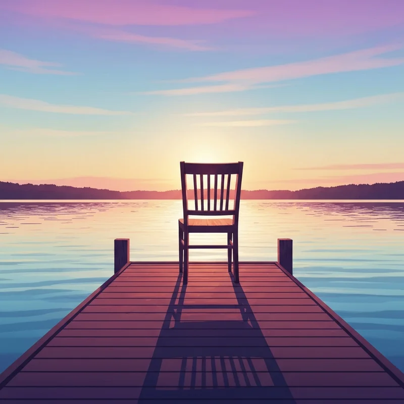 A peaceful sunset reflecting the legacy and journey of Charity Pierce.