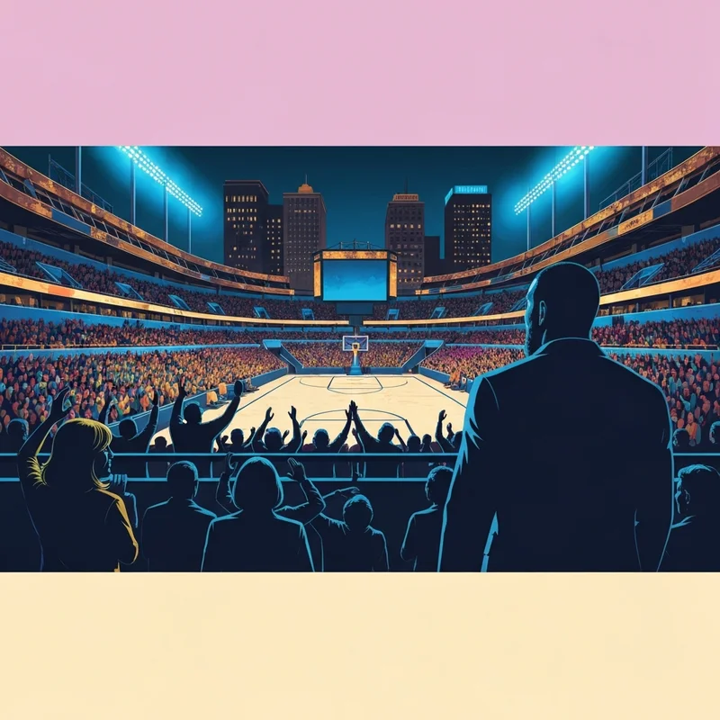 The emotional atmosphere of a Lakers vs Cavaliers game in a packed arena.