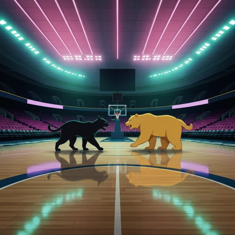 The intense atmosphere of a high-stakes baylor vs cincinnati college basketball game.