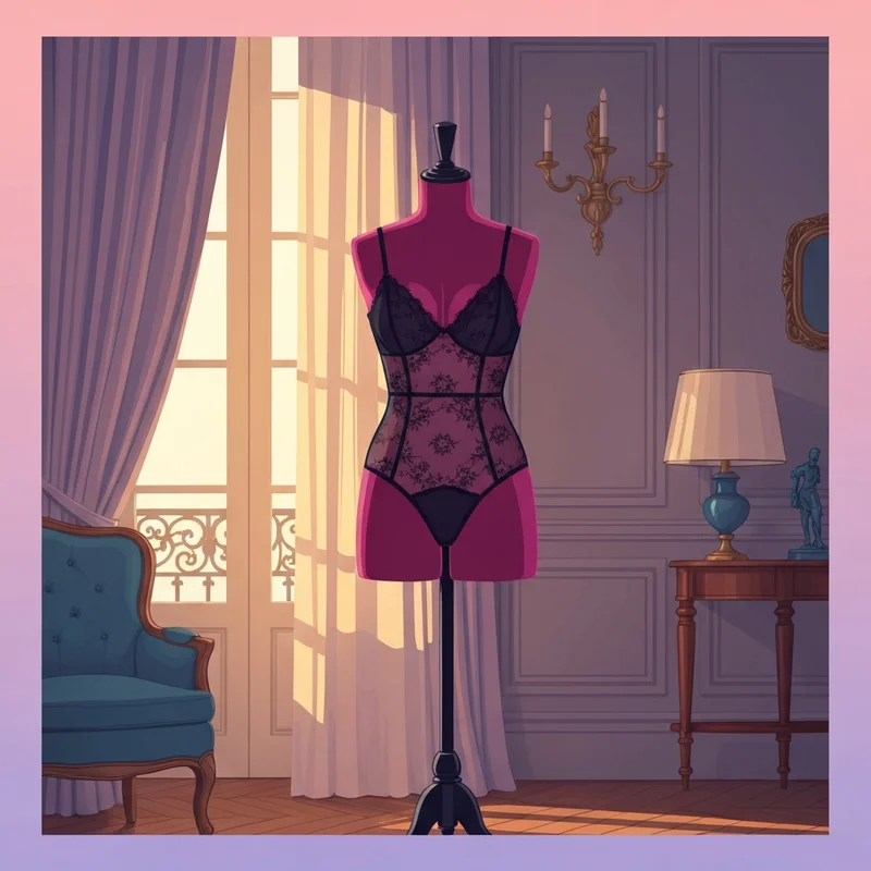 A luxurious black push up bra styled for a confidence-boosting outfit.