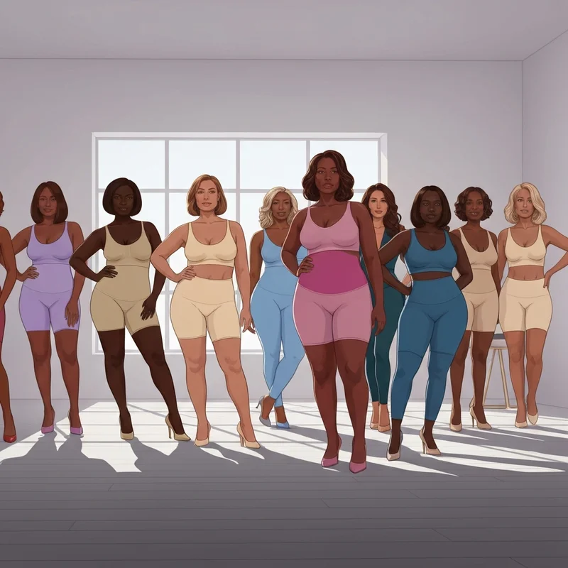 A group of women feeling confident after mastering their bra size conversions.