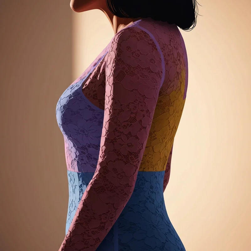 A woman wearing a supportive and stylish H Cup Bra that provides a perfect silhouette and comfort.