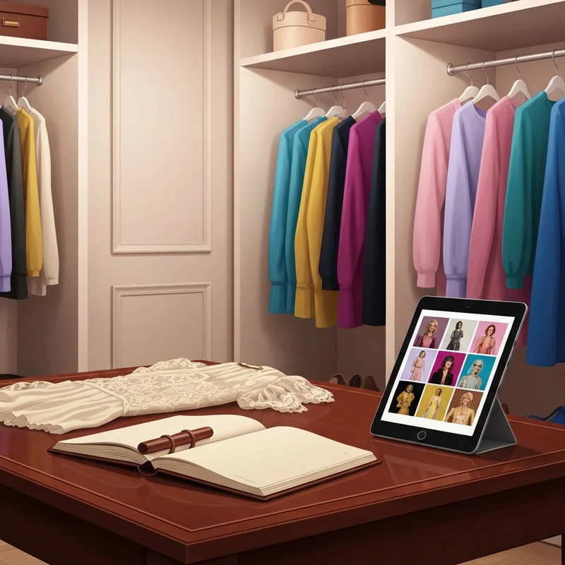 A sophisticated digital curation space representing flickr bra and panty public favorites and personal identity exploration.