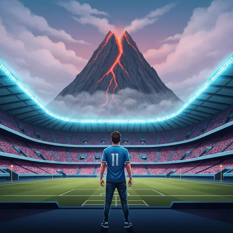 A cinematic representation of the high-altitude tension during a Pasto vs Millonarios match.