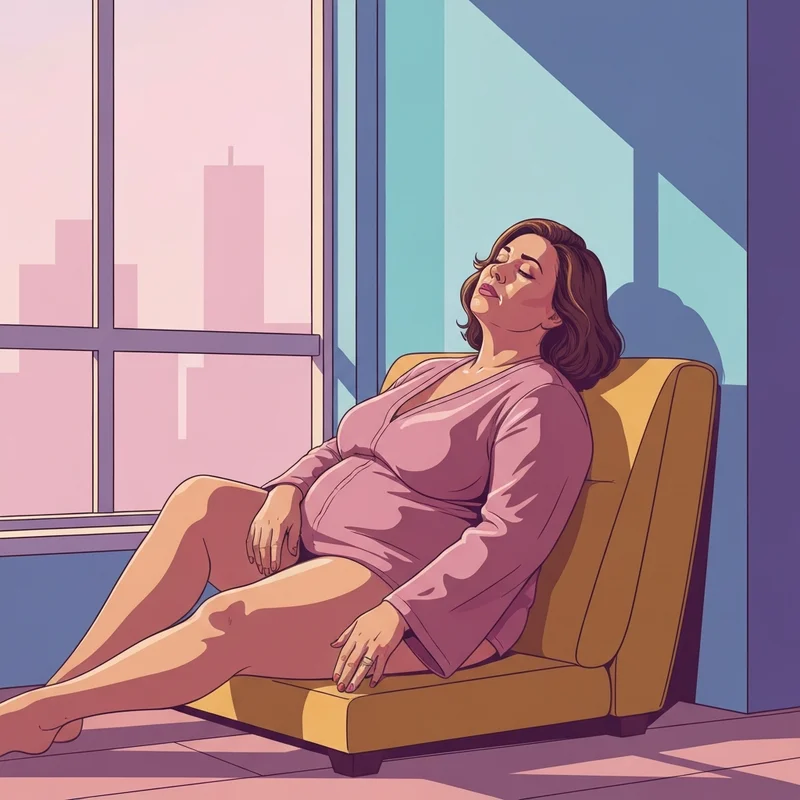 A woman with a fuller bust wearing a supportive and stylish top, illustrating the comfort of the best bra for large chest.