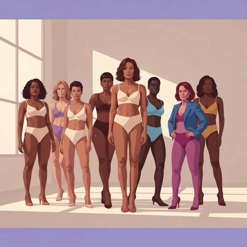 A group of confident women wearing high-quality supportive garments reflecting the diverse big bra size in world.