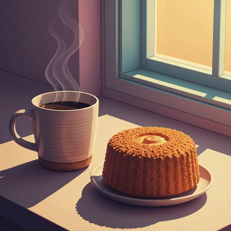 A close-up view of an old fashioned donut dunkin highlighting its craggy texture and golden brown color.