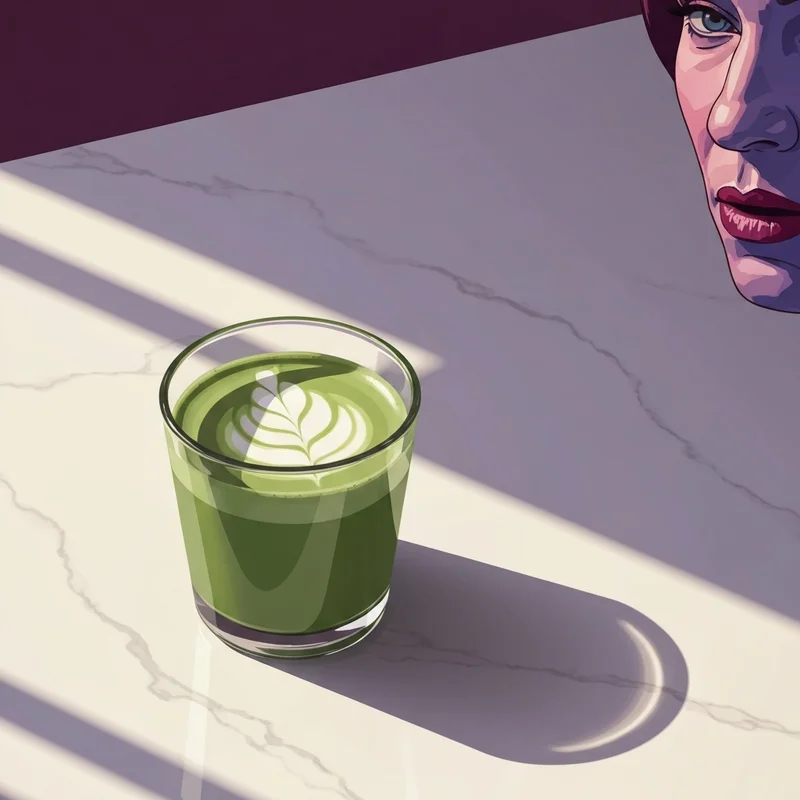 A visual guide to understanding the calories in matcha latte and optimizing your wellness ritual.