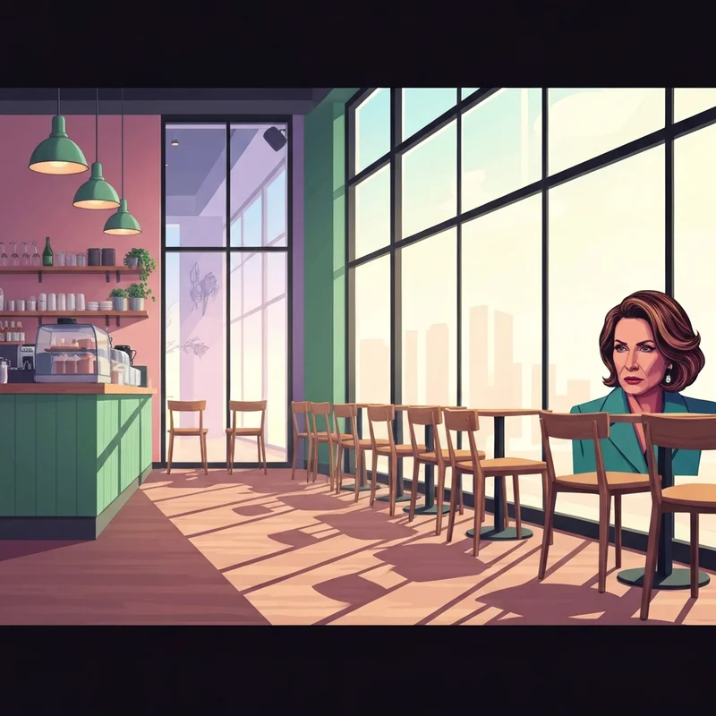 A modern urban coffee shop showing the quiet atmosphere during the is starbucks shutting down store closure phase.