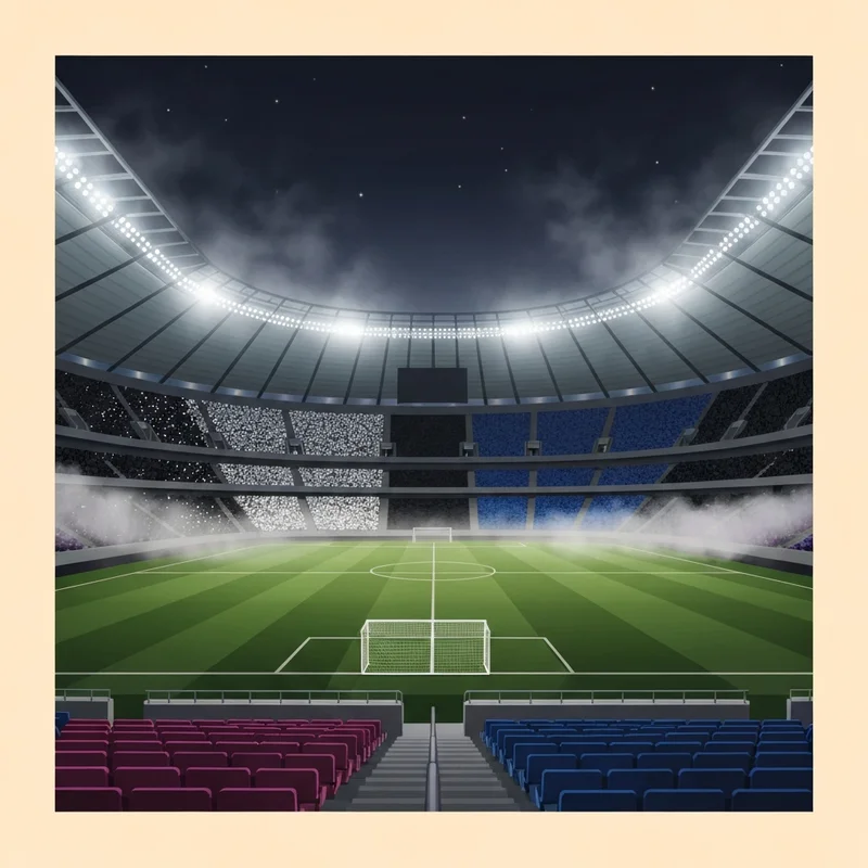 Vista aérea do Estádio Nilton Santos iluminado para o clássico botafogo x cruzeiro pelo Brasileirão 2026.