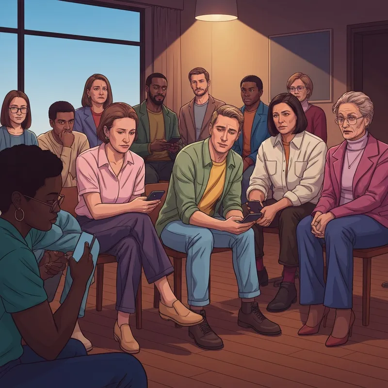 Young people showing solidarity during the national shutdown on January 30.