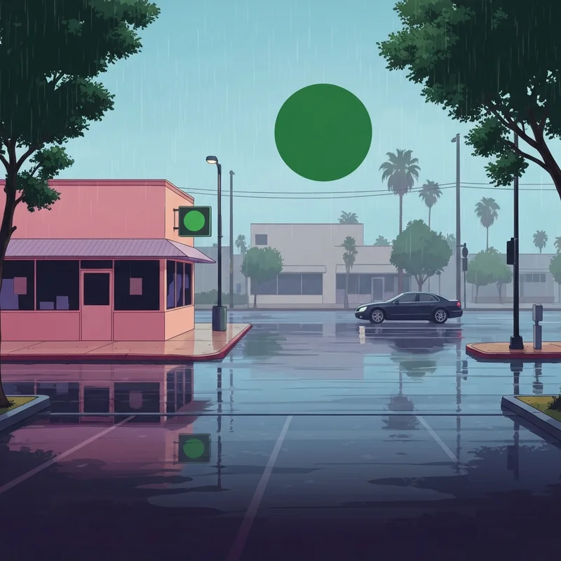 The exterior of a closed starbucks vallejo location on a rainy morning, symbolizing the loss of a community hub.