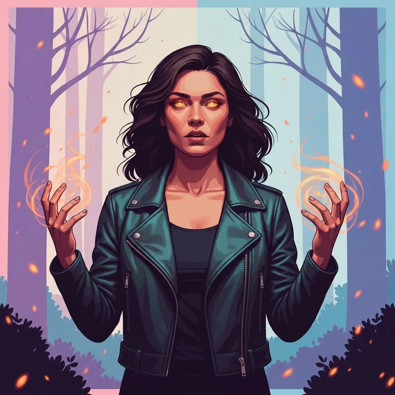 A powerful character study of a mystical woman inspired by the legacy of Bonnie Vampire Diaries.