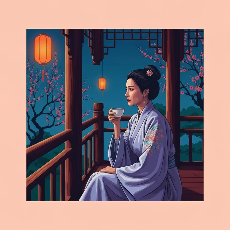 A thoughtful character study of MeiMei Apothecary Diaries reflecting on her life in the Verdigris House.