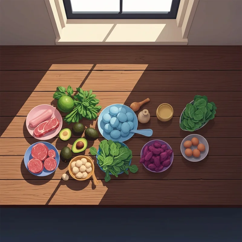 A visual representation of the new food group pyramid focusing on whole foods and high-quality proteins.